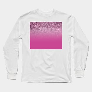 Purple glitter ombre Long Sleeve T-Shirt